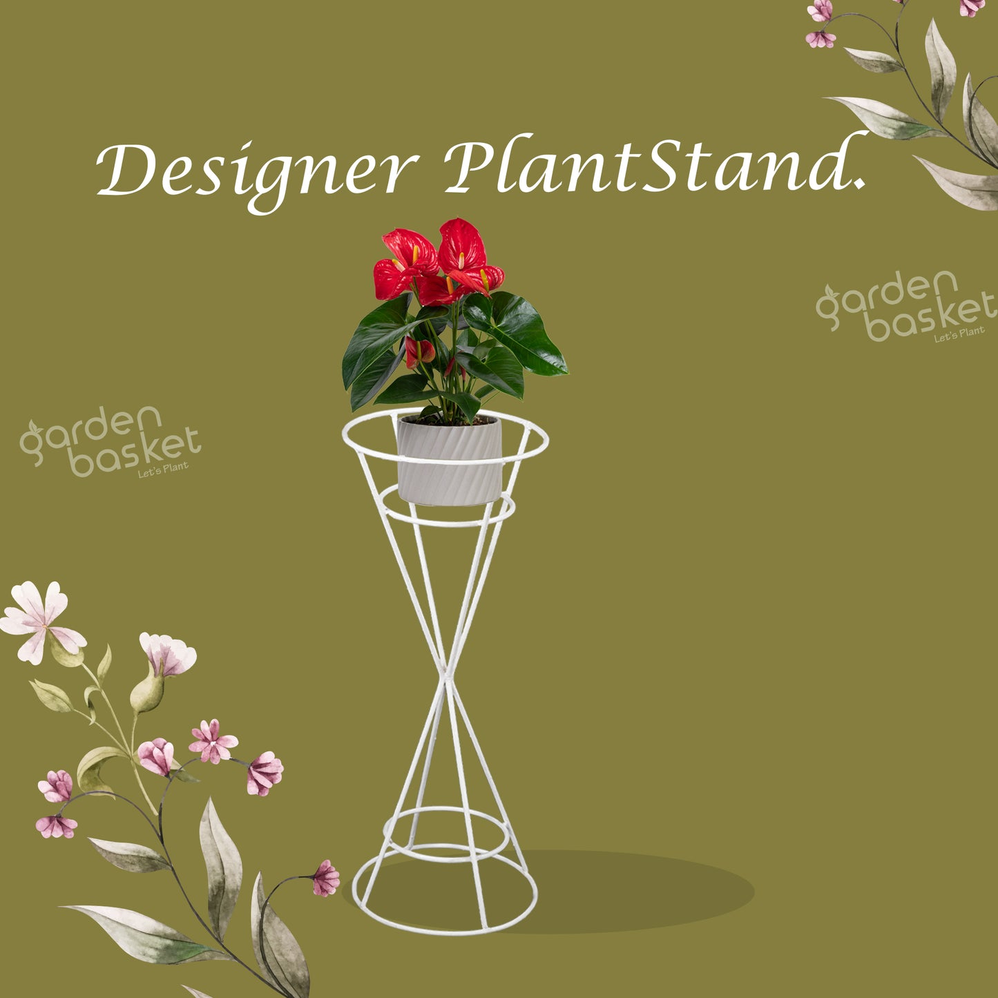 Cone Style Plant Stand