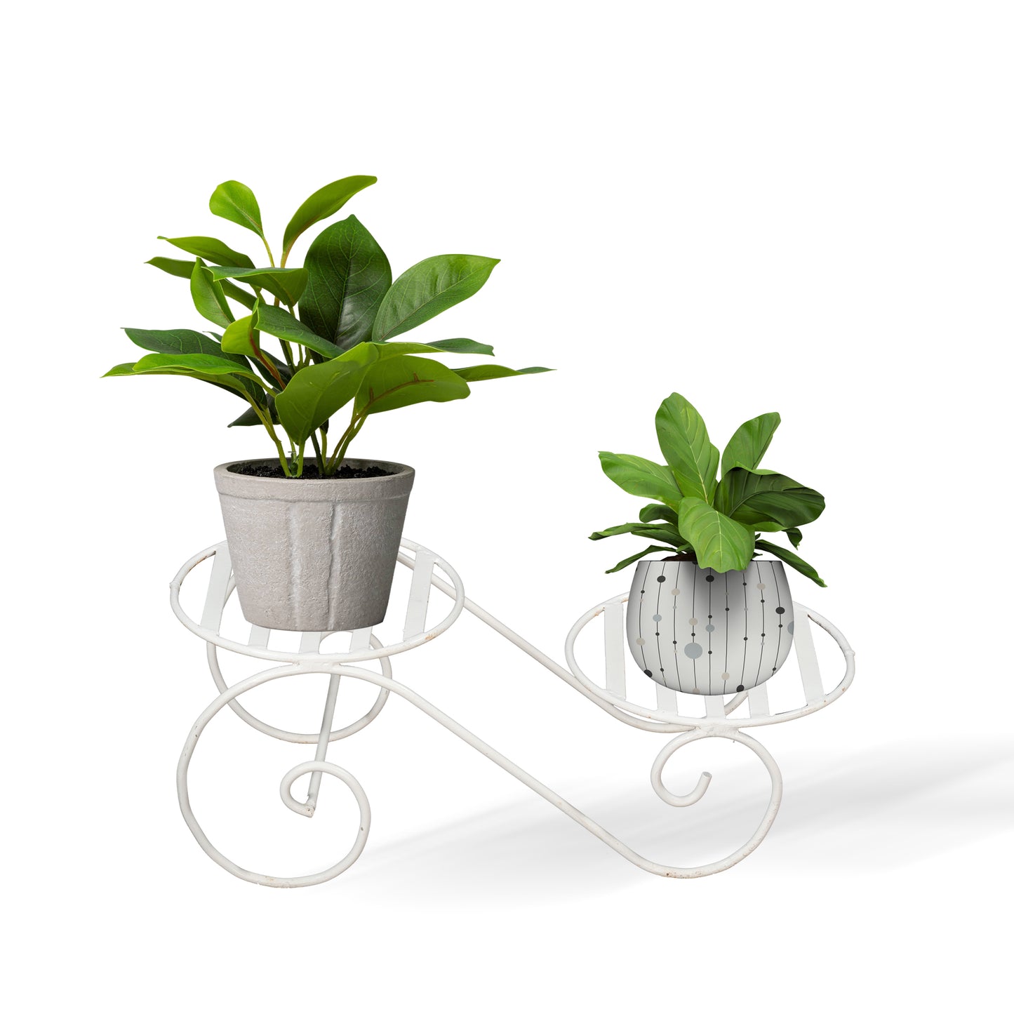 Emerald Dual Bucket Plant Stand