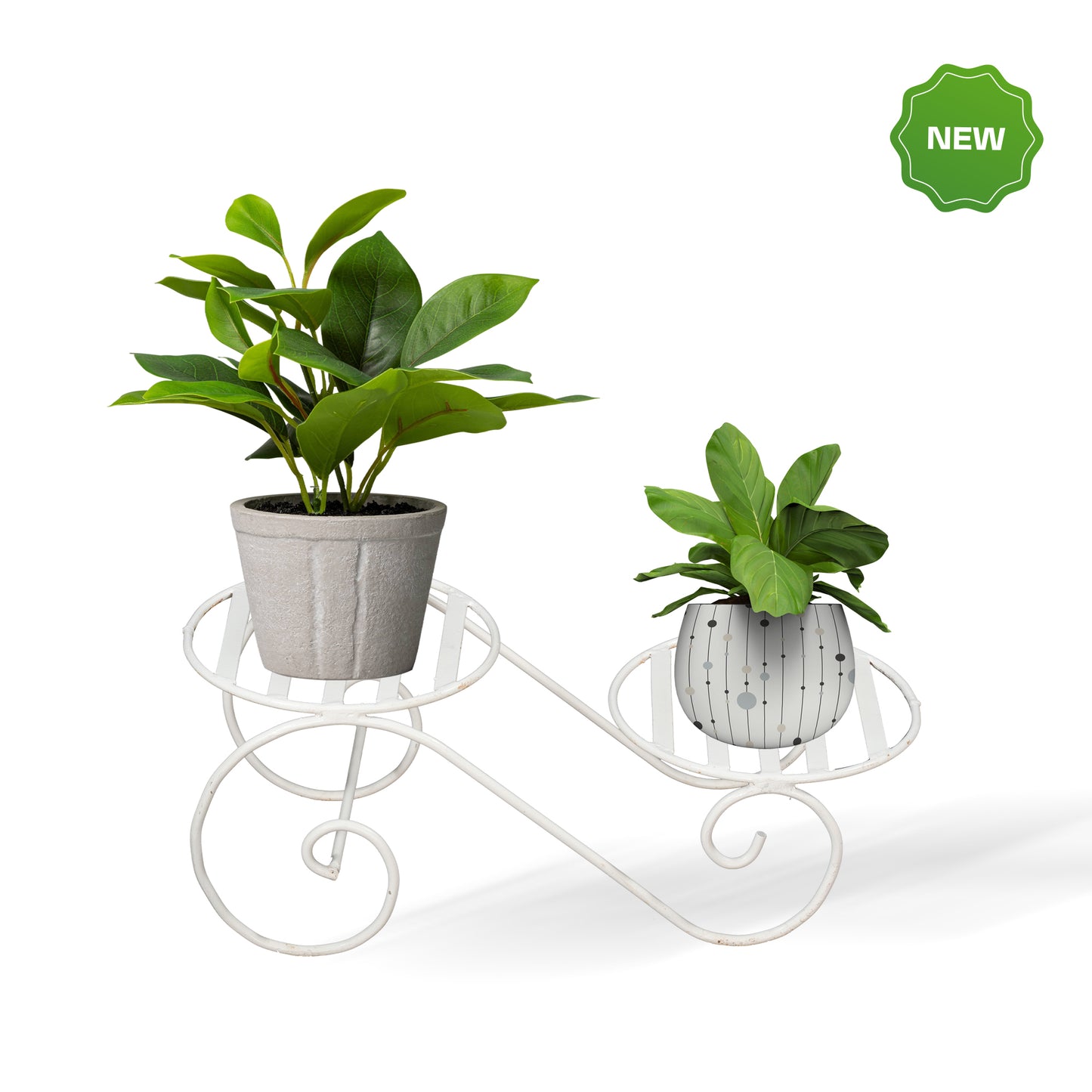 Emerald Dual Bucket Plant Stand