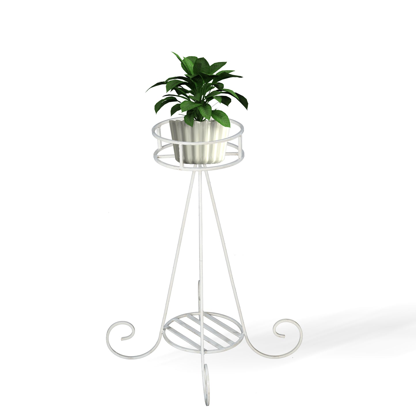Flora Dual Bucket Plant Stand
