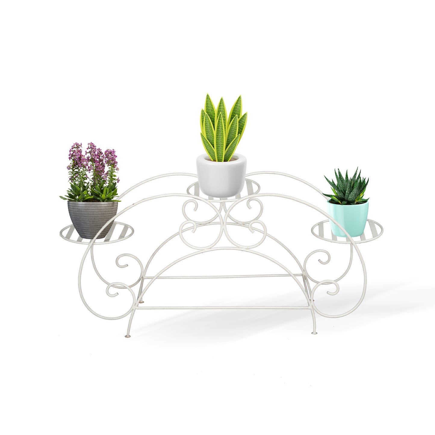Umbrella Shaped Three Plant Stand
