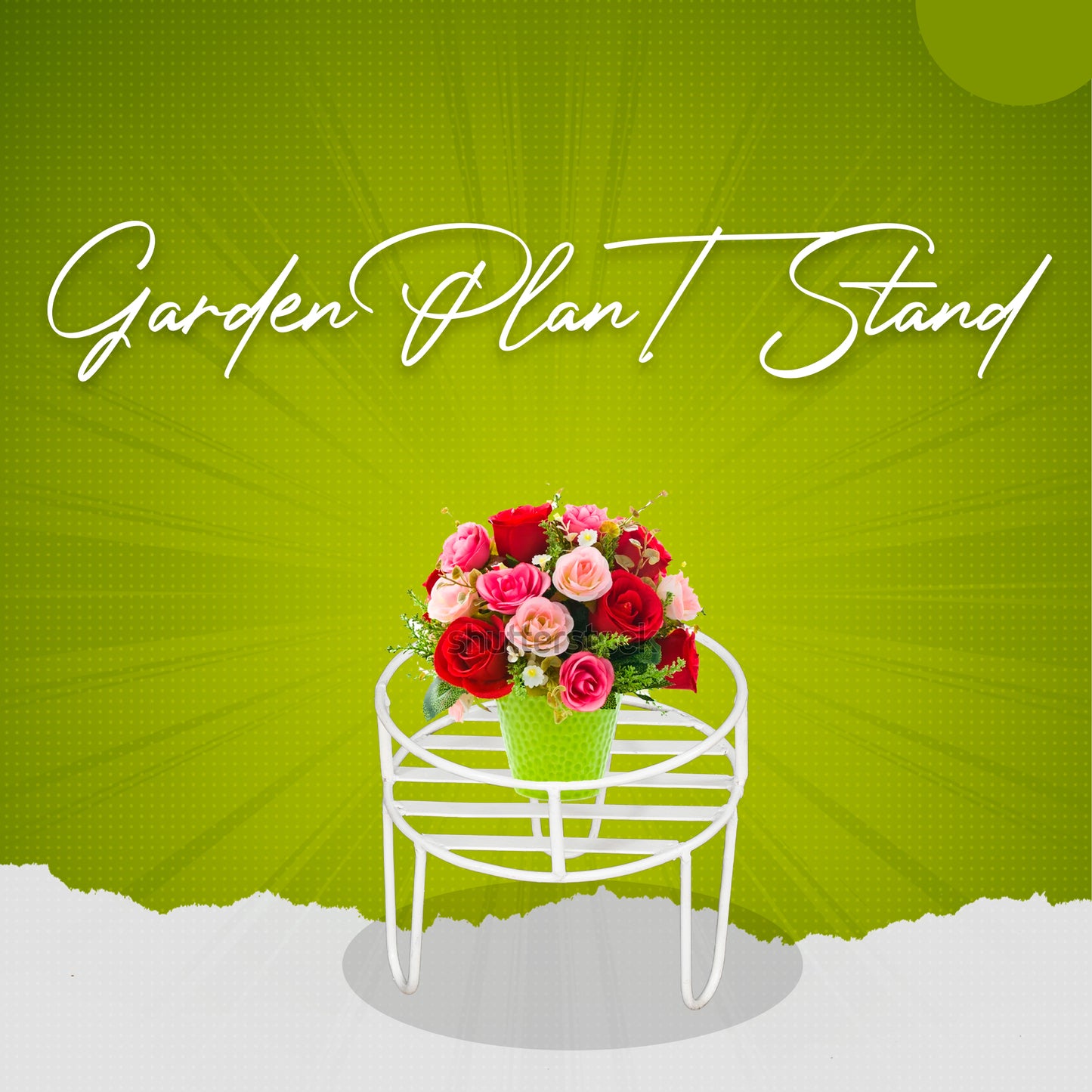 Round Topring Plant Stand
