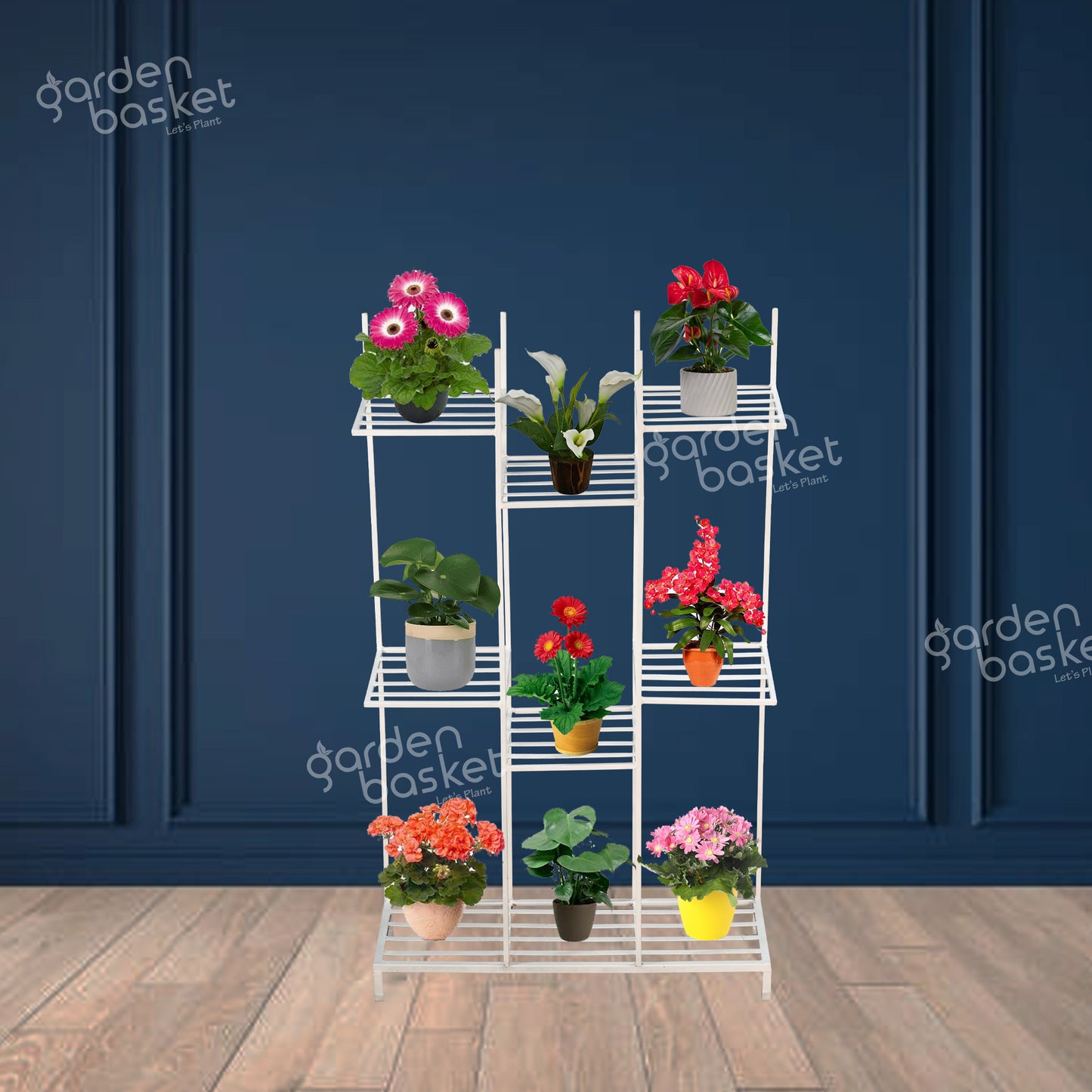 Nine Plant Stand
