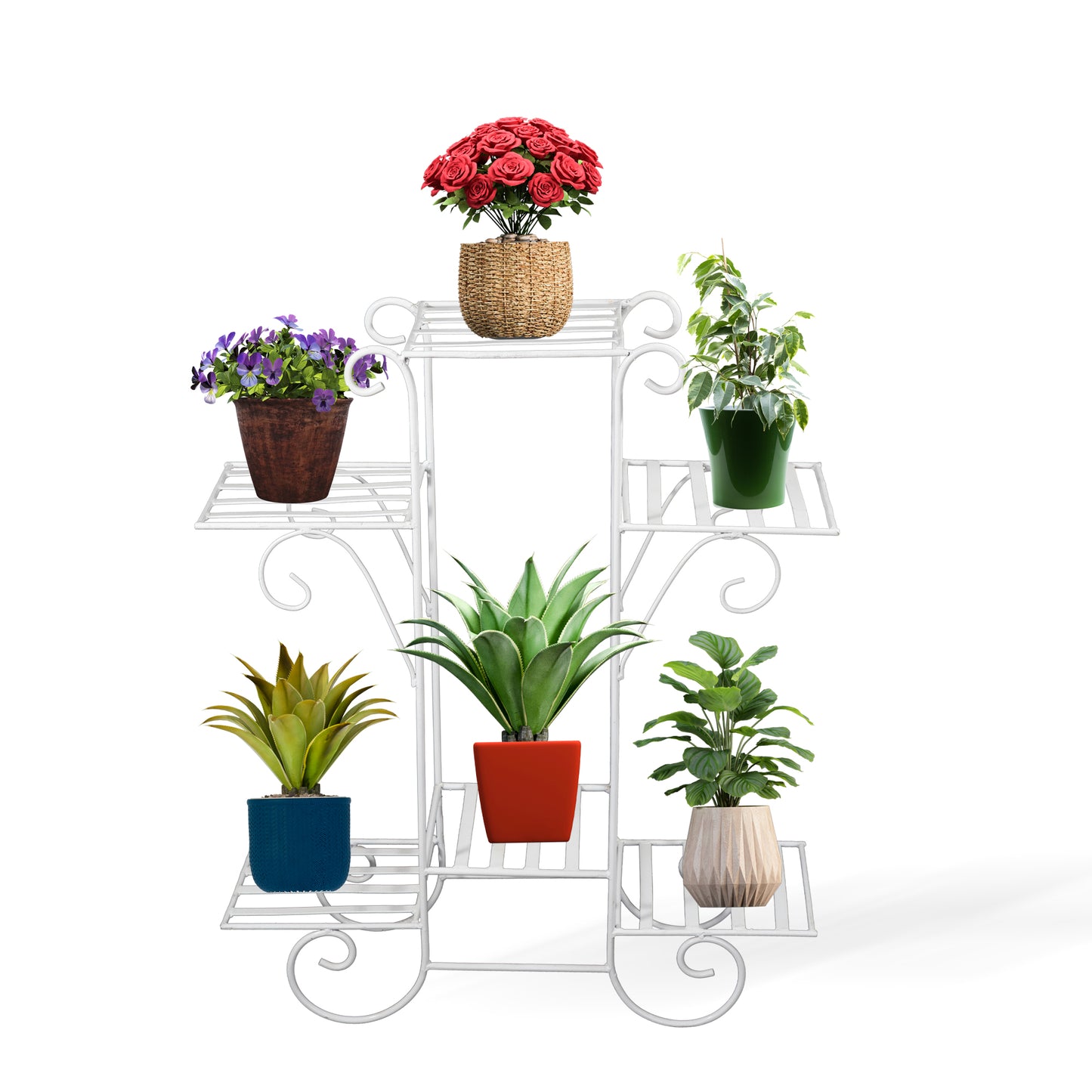 Stylish Six Plant Stand