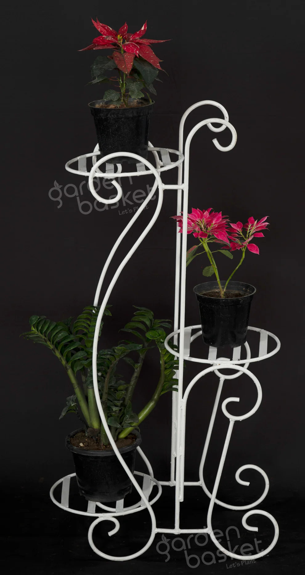 Stylish Three Plant Stand