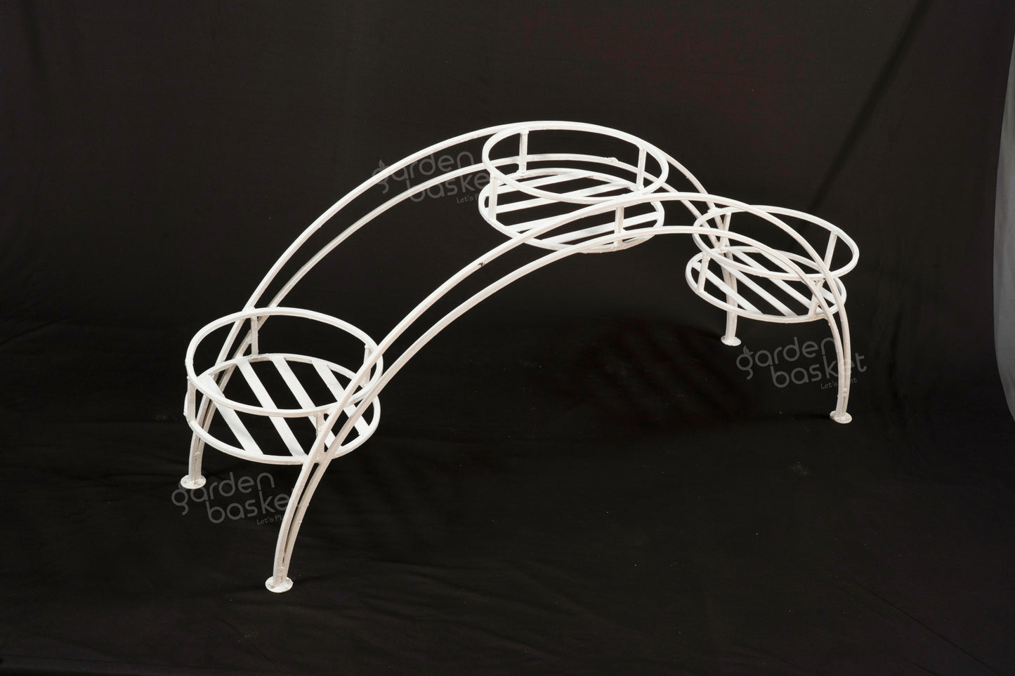 Crescent shape premium plant stand for pots