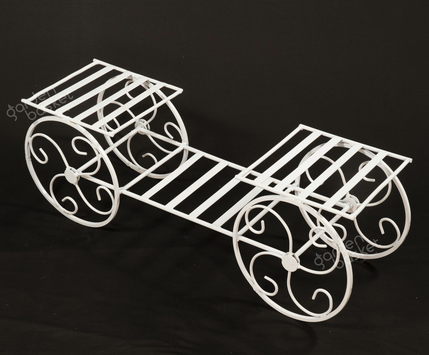Four wheels planter stand for plants