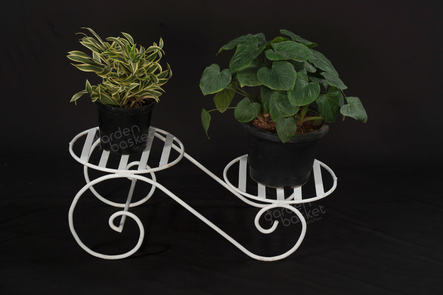 Emerald Dual Bucket Plant Stand