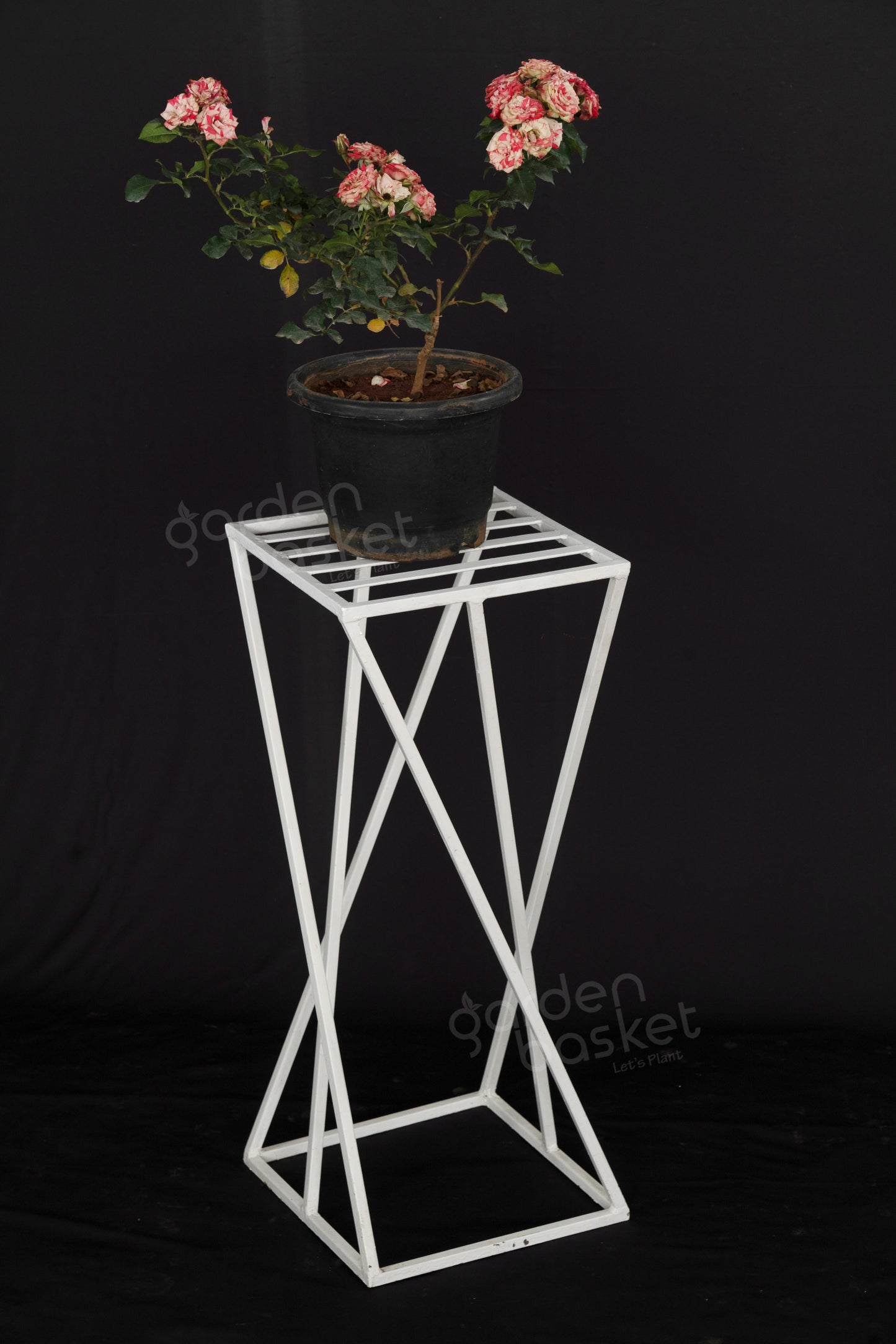 Opal Square Tall plant stand