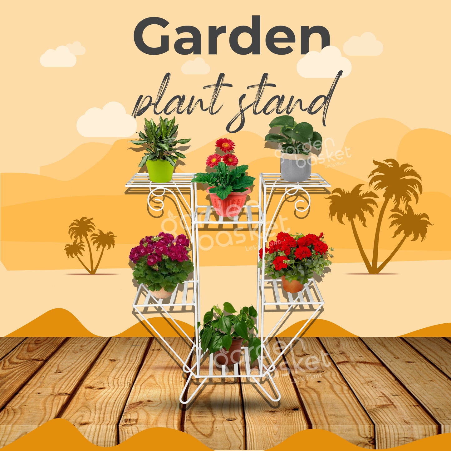 SleekStyle display plant stnd for plants