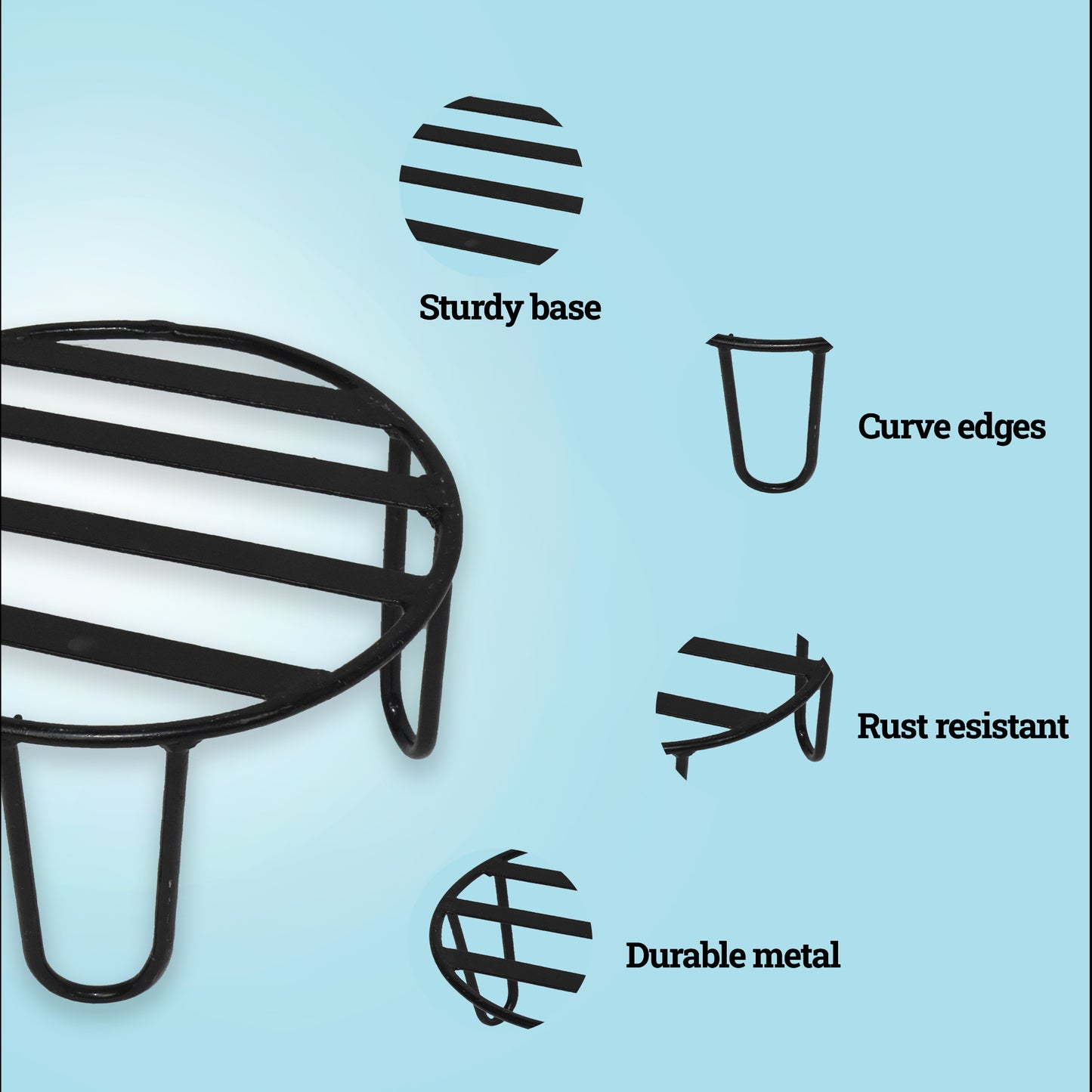 Alpha plant stand for plants (PSS10DW0001)