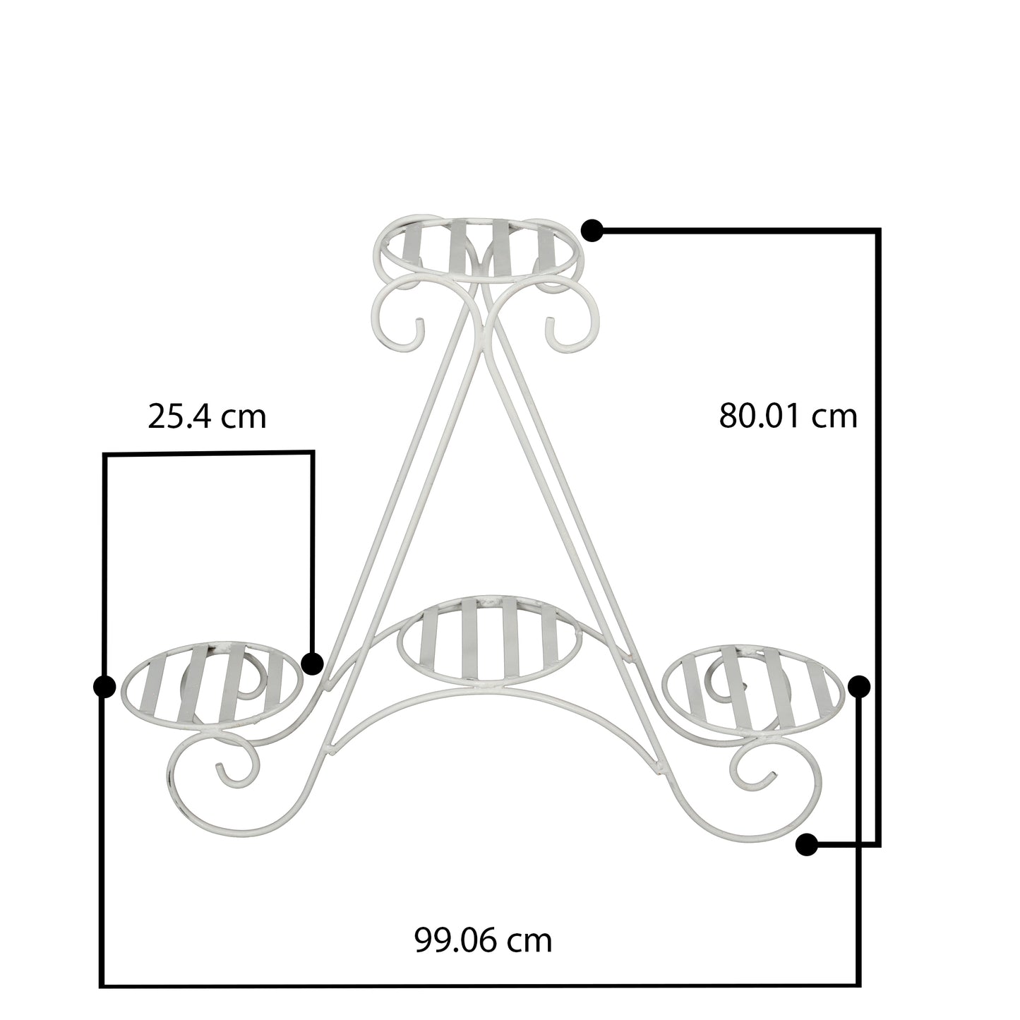 NatureNook plant stand for pots