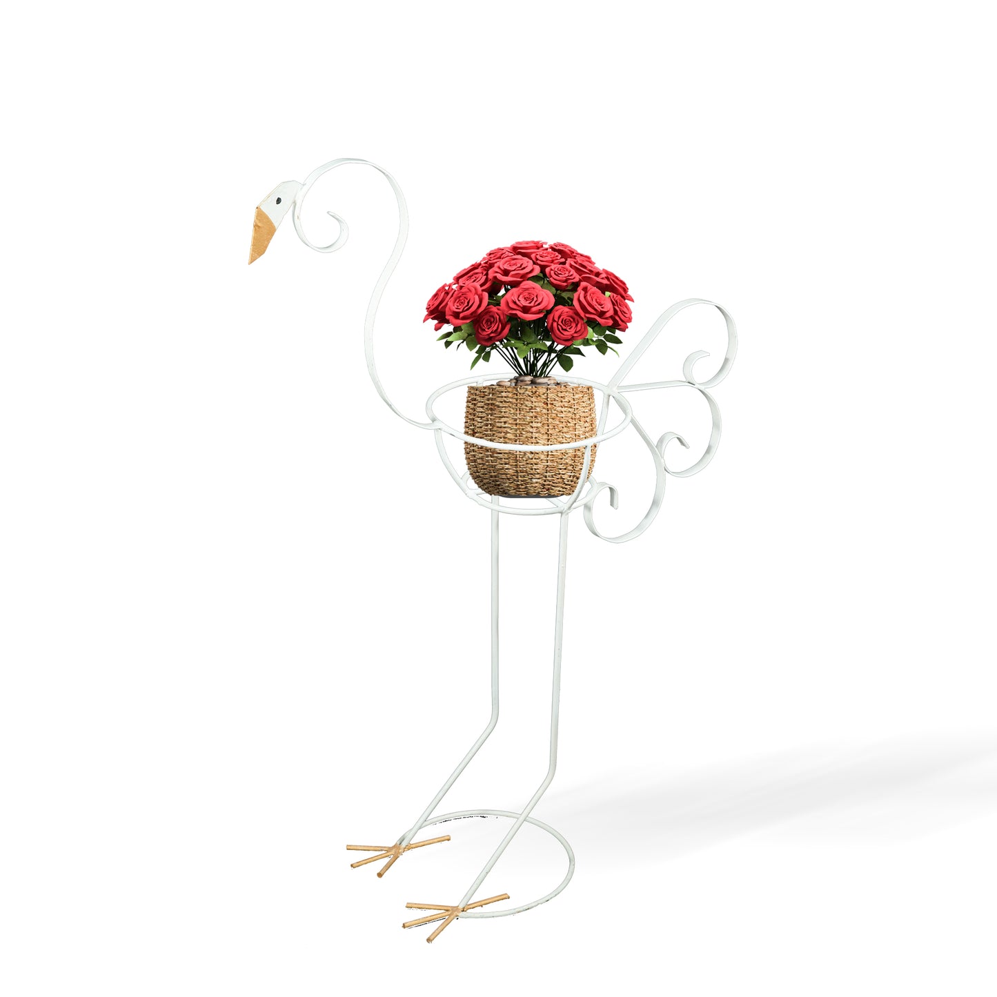 Flamingo style plant stand for plants