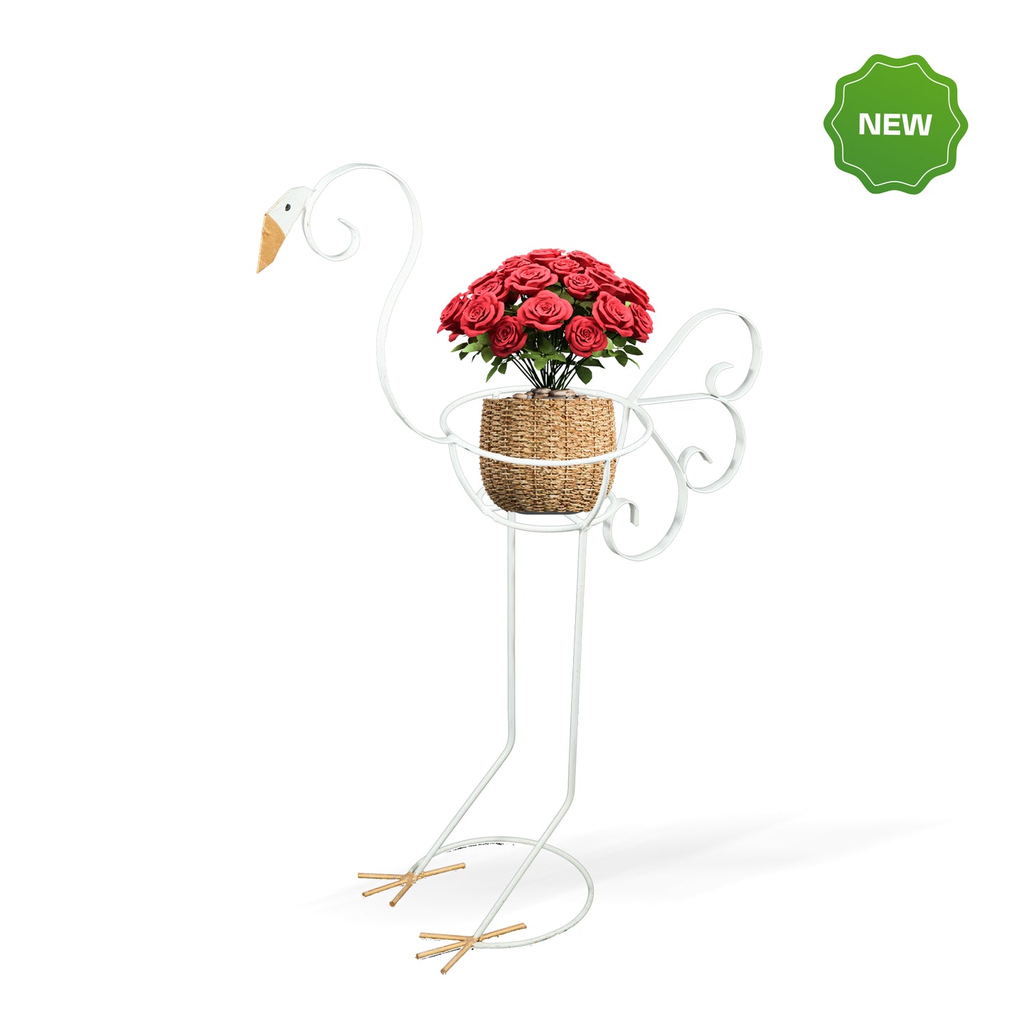 Flamingo style plant stand for plants