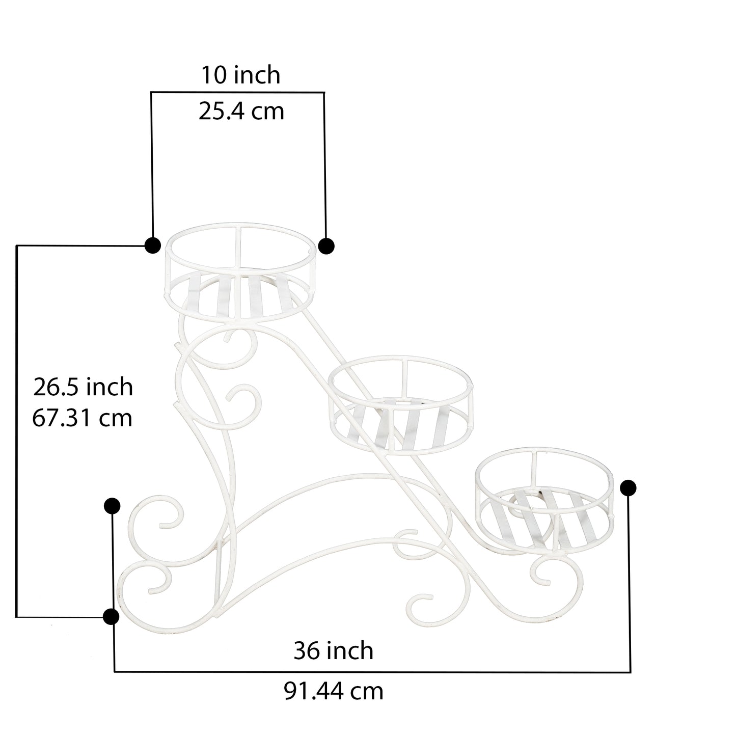Three Plant Stand