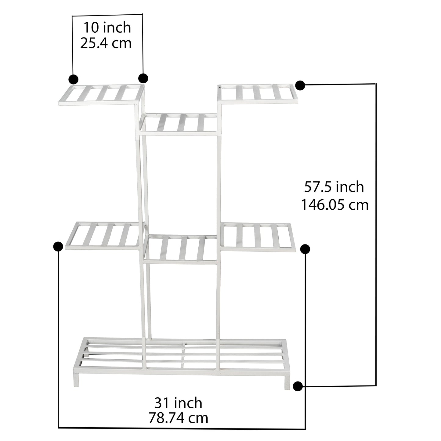 Nine Plant Stand