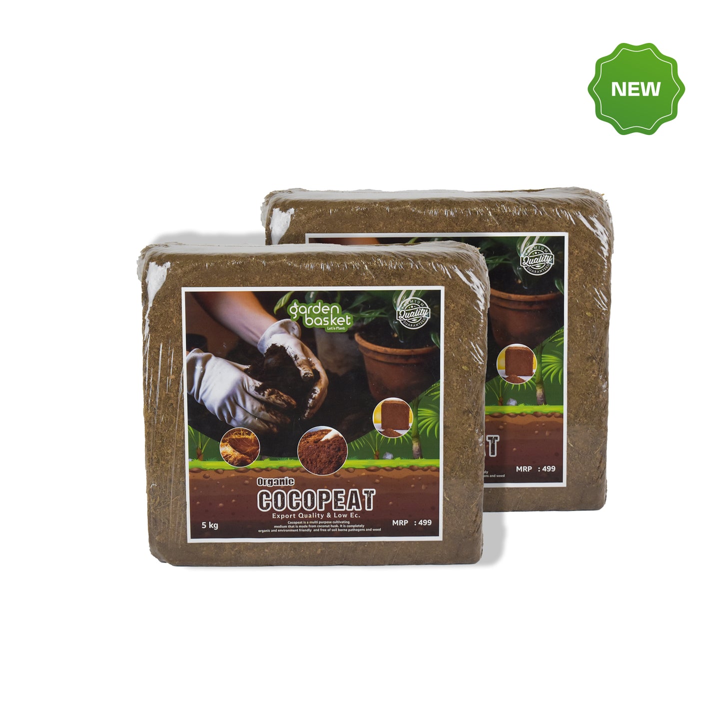 Gardenbasket Cocopeat for plants