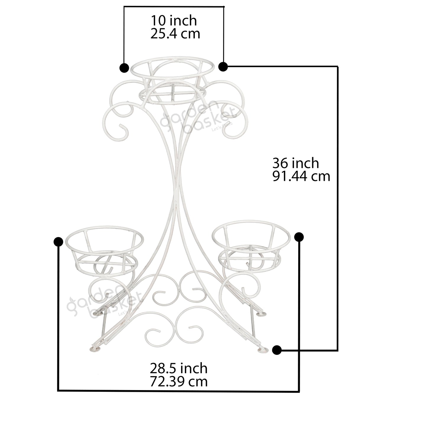 Three Plant Stand