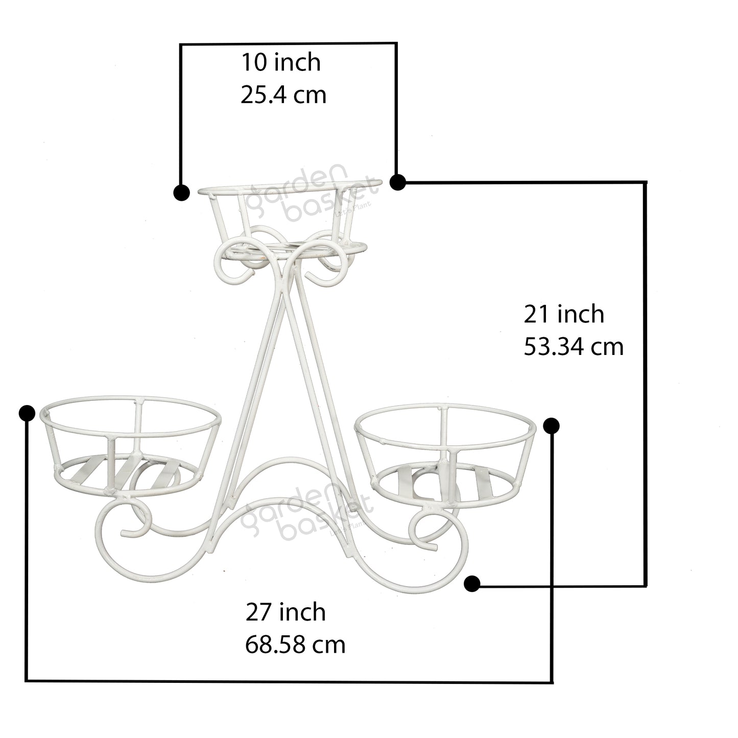 Three plant Stand