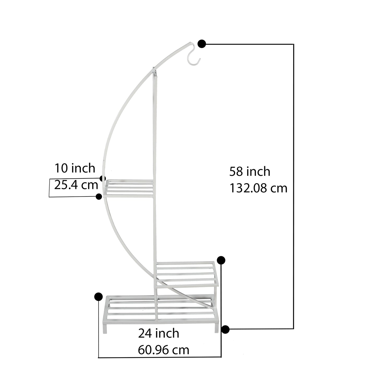 D designed Tall plant Stand