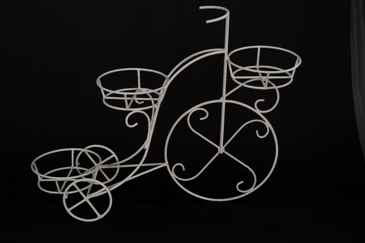 Cycle Designed Three Plant Stand