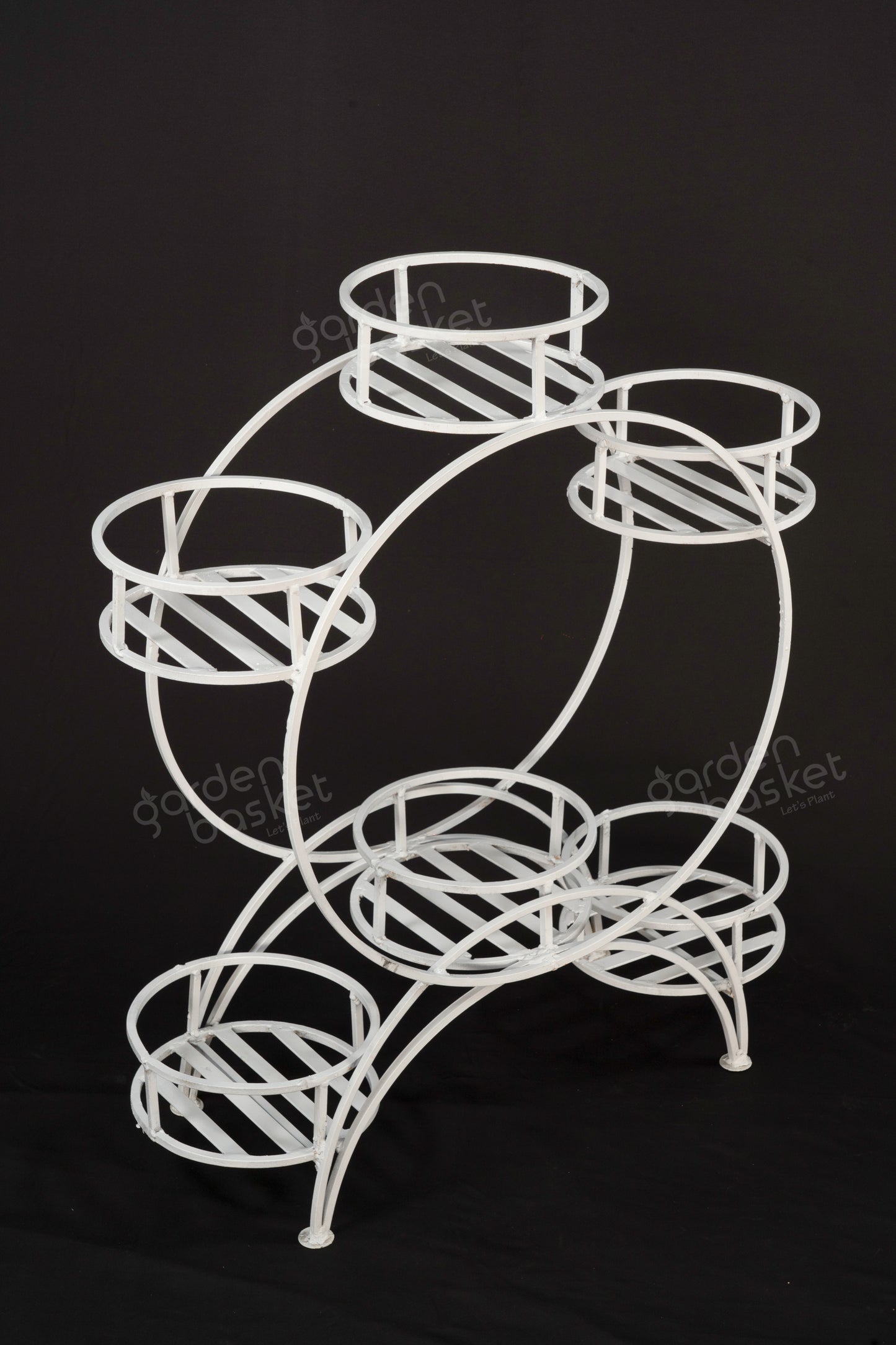 Circular Six Plant Stand
