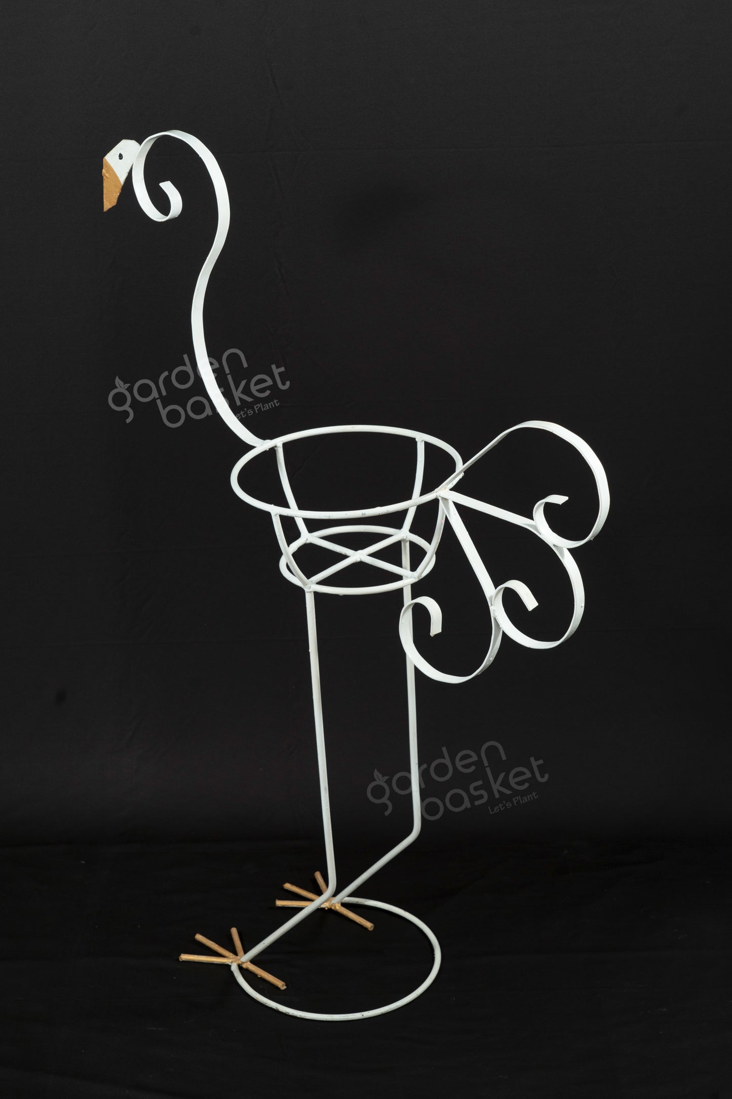 Flamingo style plant stand for plants