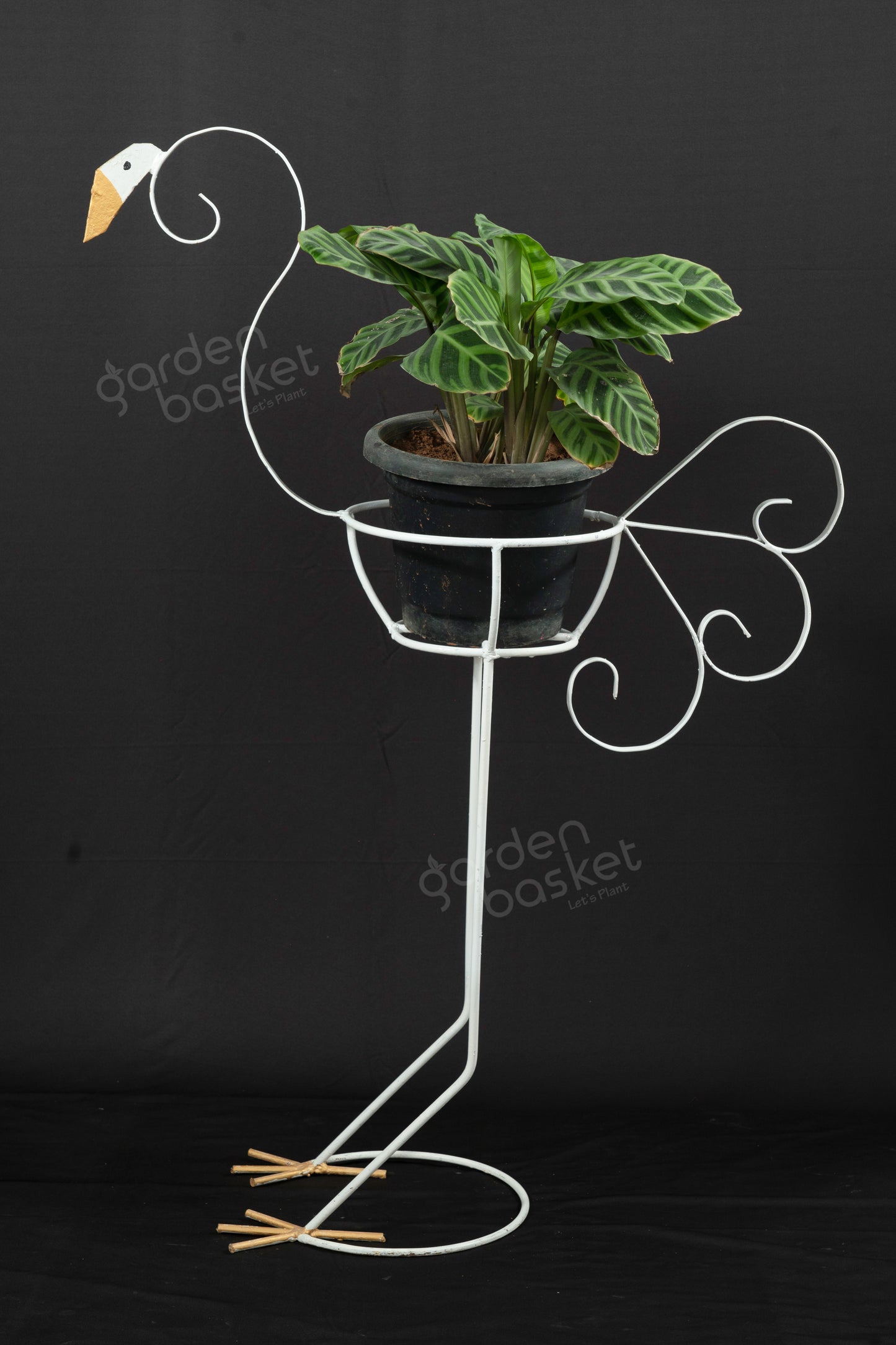 Flamingo style plant stand for plants