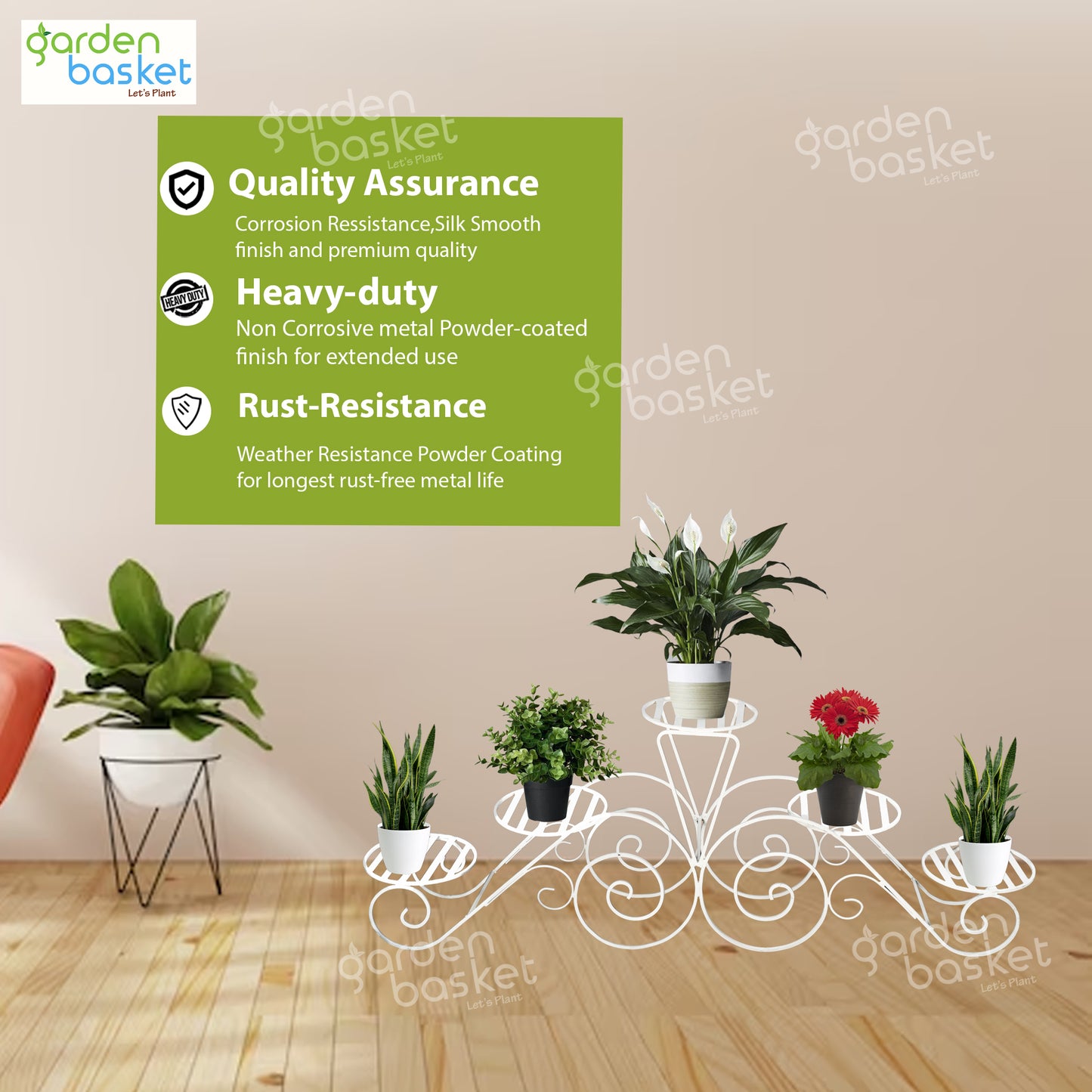 EarthyEase plant stand for plants