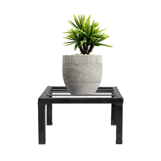 Square Latin Metal Plant Stand